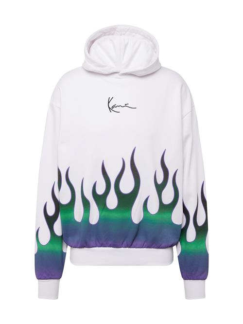 Se Karl Kani Sweatshirt  blå / grøn / sort / hvid ved About You