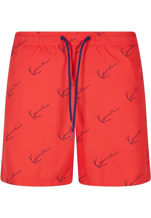 Karl Kani Boardshorts  navy / rød