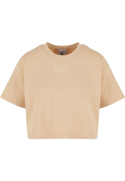 Karl Kani Shirts 'Essential'  sand / hvid