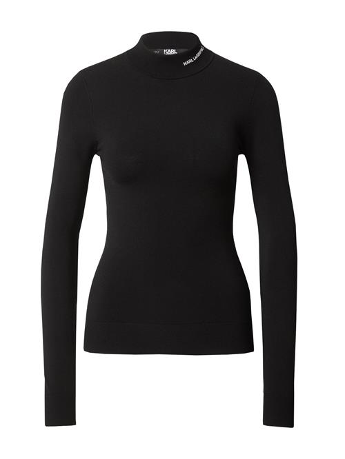 Karl Lagerfeld Pullover 'CLASSIC'  sort / hvid