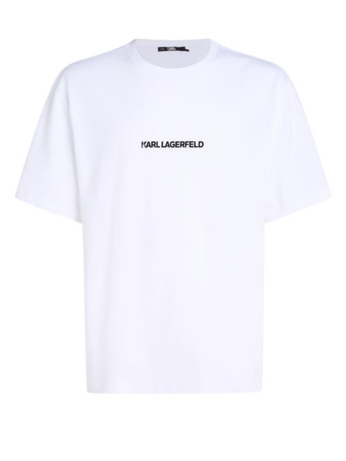 Karl Lagerfeld Bluser & t-shirts 'Ikonik'  sort / hvid