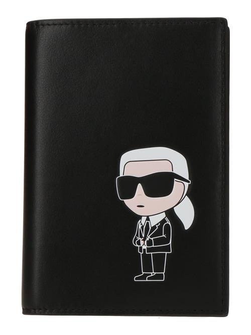 Karl Lagerfeld Etui 'IKONIK 2.0'  beige / sort / offwhite