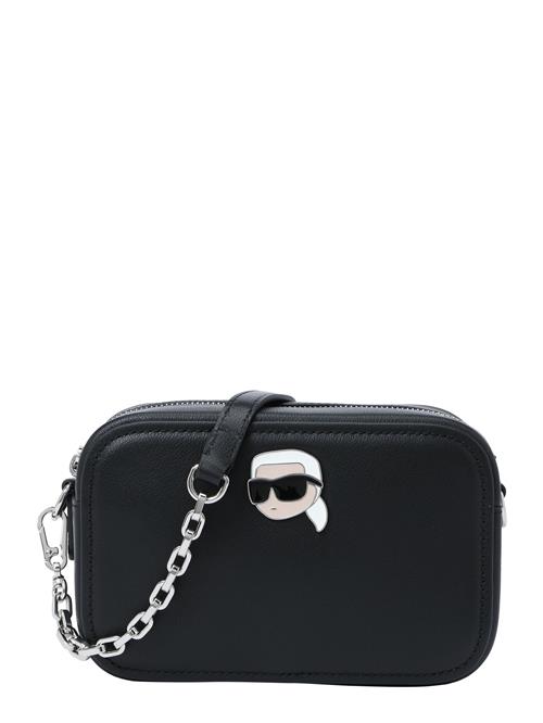 Karl Lagerfeld Skuldertaske 'Ikonik 2.0'  beige / sort / hvid