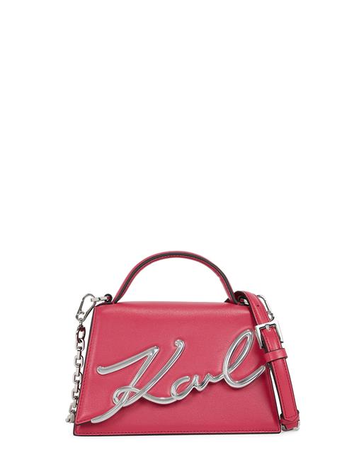 Se Karl Lagerfeld Håndtaske ' Signature Small '  pink ved About You