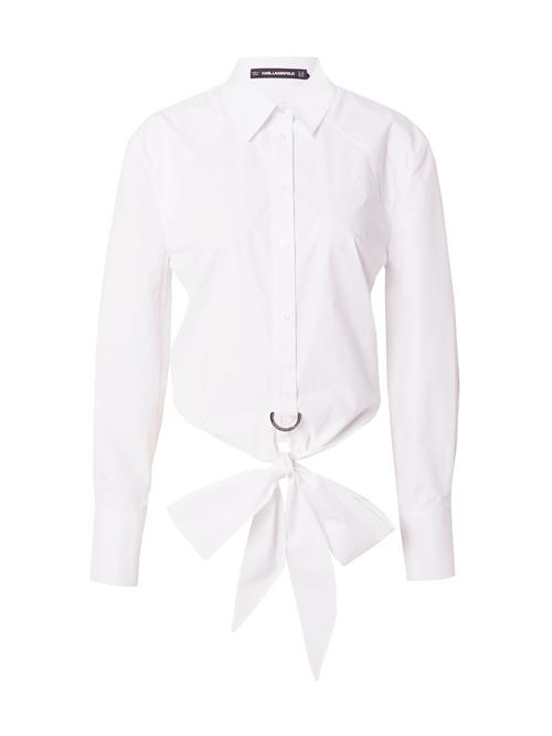 Se Karl Lagerfeld Bluse  hvid ved About You