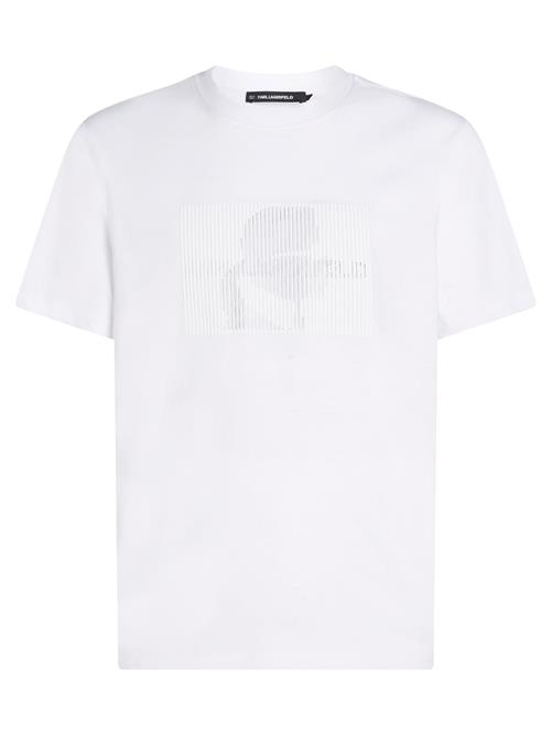 Se Karl Lagerfeld Bluser & t-shirts ' Optical Illusion '  hvid ved About You