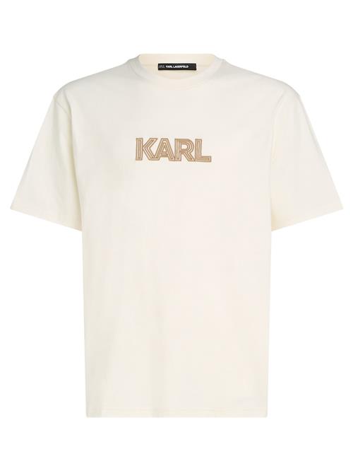 Se Karl Lagerfeld Bluser & t-shirts  beige / hvid ved About You