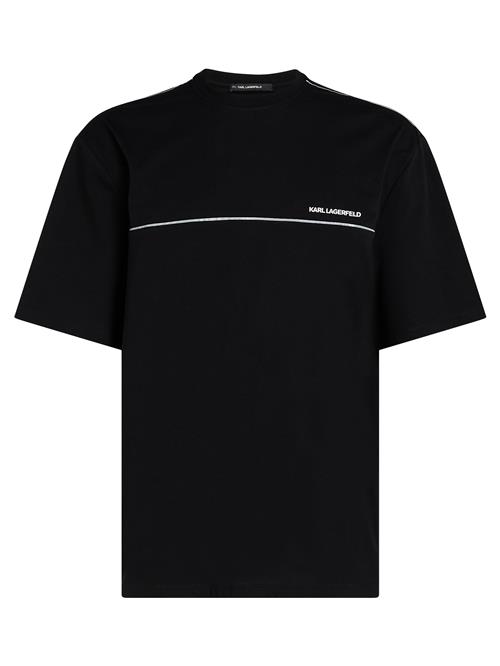 Karl Lagerfeld Bluser & t-shirts 'Pipe'  sort