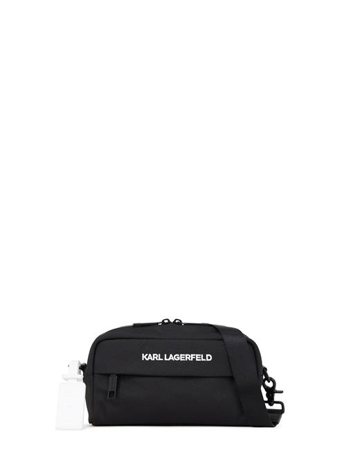 Karl Lagerfeld Skuldertaske  sort / hvid