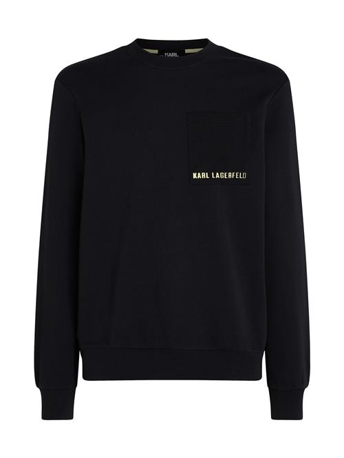 Se Karl Lagerfeld Sweatshirt  sort / hvid ved About You