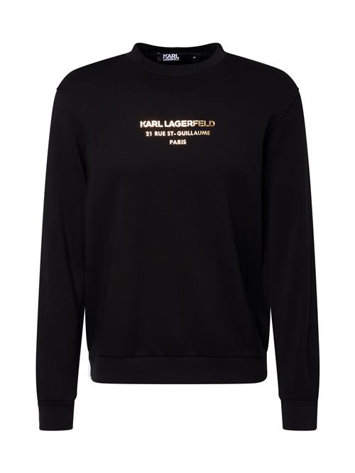 Se Karl Lagerfeld Sweatshirt  guld / sort ved About You