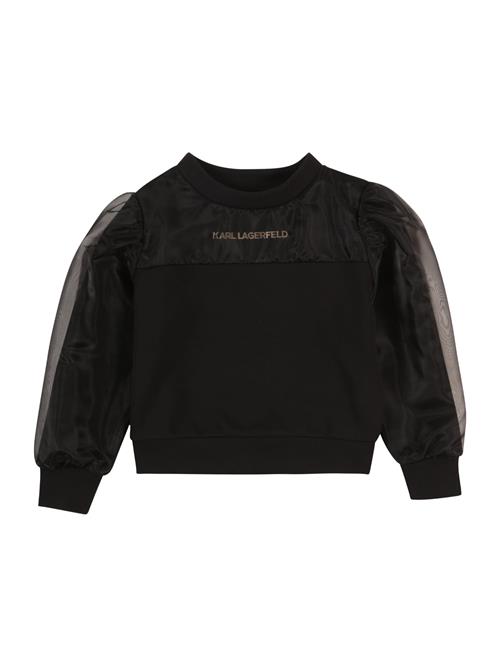 Se Karl Lagerfeld Sweatshirt  guld / sort ved About You