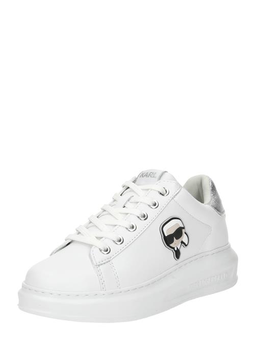 Se Karl Lagerfeld Sneaker low  creme / sort / sølv / hvid ved About You