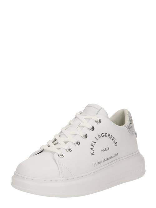 Karl Lagerfeld Sneaker low 'KAPRI Maison'  sølv / hvid