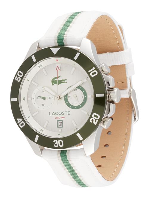 LACOSTE Analogt ur 'TORONGA'  grøn / hvid