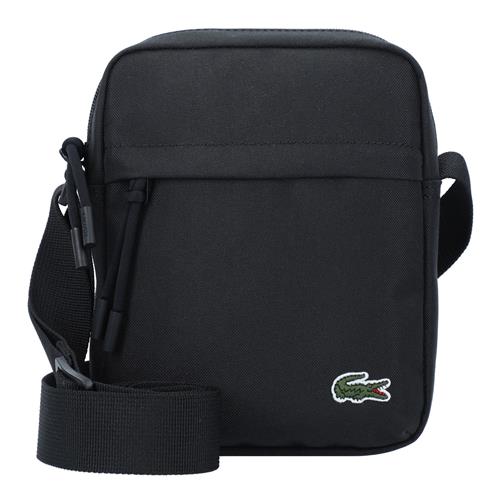 LACOSTE Skuldertaske 'Neocroc'  oliven / sort / hvid