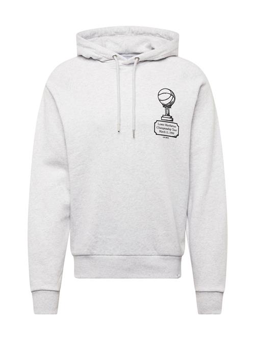 Se Les Deux Sweatshirt 'Tournament'  grå / lysegrå / sort ved About You