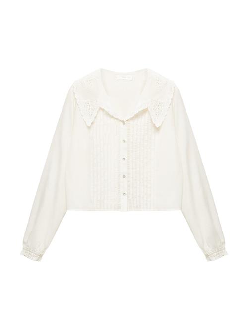 MANGO Bluse 'Beatrice'  offwhite