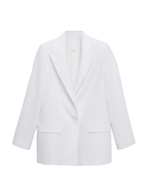 Se MANGO Blazer 'ELELI'  hvid ved About You