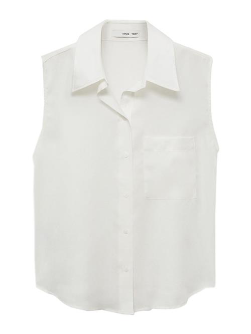 MANGO Bluse 'LIM'  offwhite