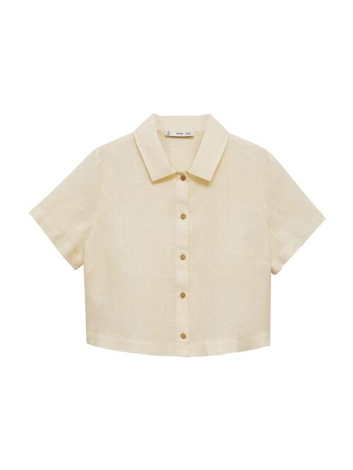 Se MANGO Bluse 'TAMARIU'  beige ved About You