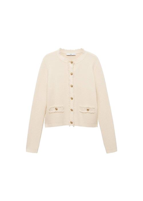 MANGO Cardigan 'COCOCHA'  beige