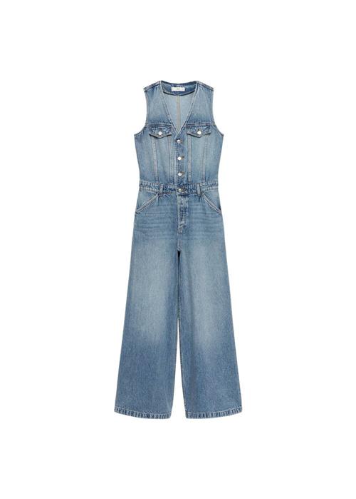 MANGO Jumpsuit 'Venetia'  blue denim