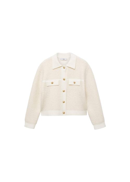 Se MANGO Cardigan 'Nuria'  ecru ved About You