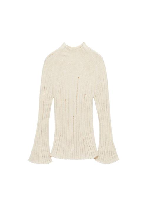 MANGO Pullover 'Bone'  creme