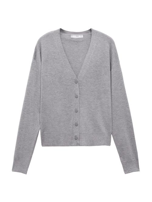 MANGO Cardigan 'LUCCA'  grå-meleret