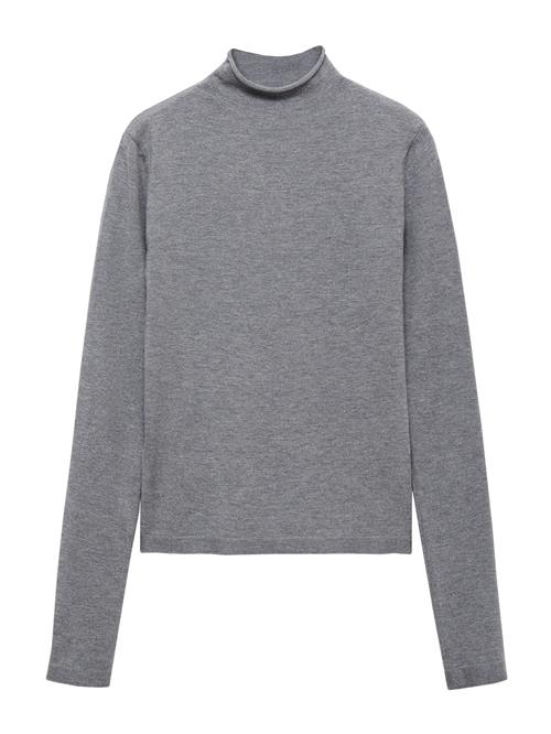 MANGO Pullover 'PERCEBE'  grå-meleret