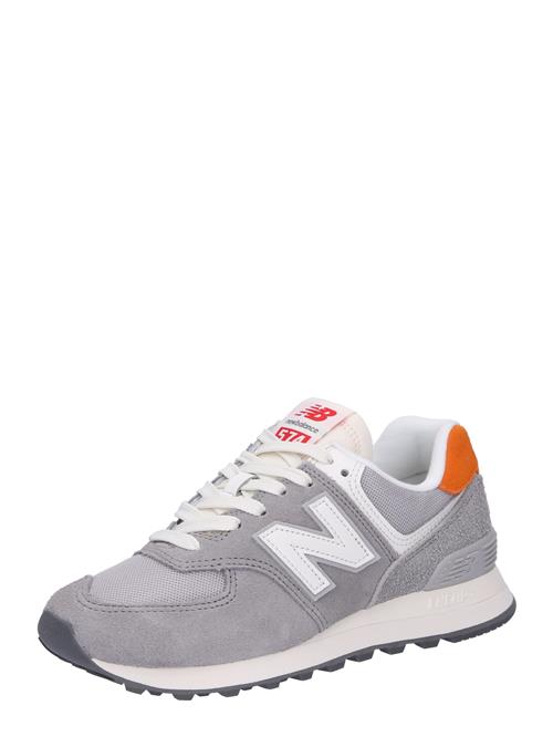 new balance Sneaker low '574'  grå / mandarin / blodrød / offwhite