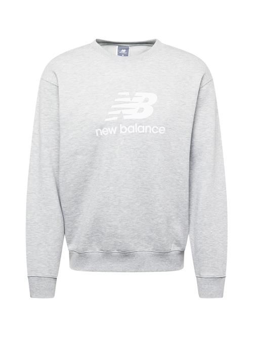 new balance Sweatshirt 'Essentials'  grå / offwhite