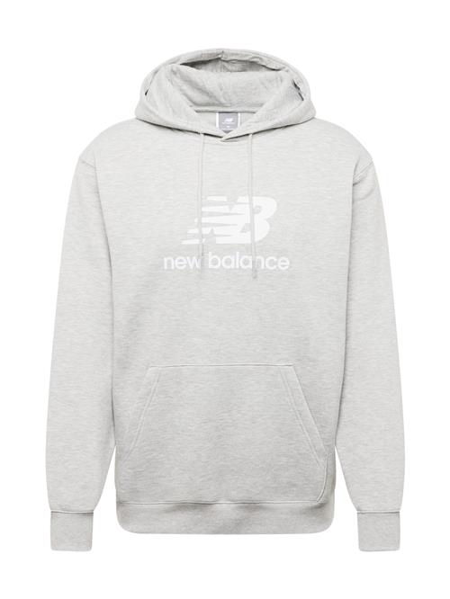 new balance Sweatshirt 'Essentials'  grå-meleret / hvid