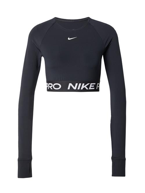 NIKE Funktionsbluse 'Pro'  sort / hvid