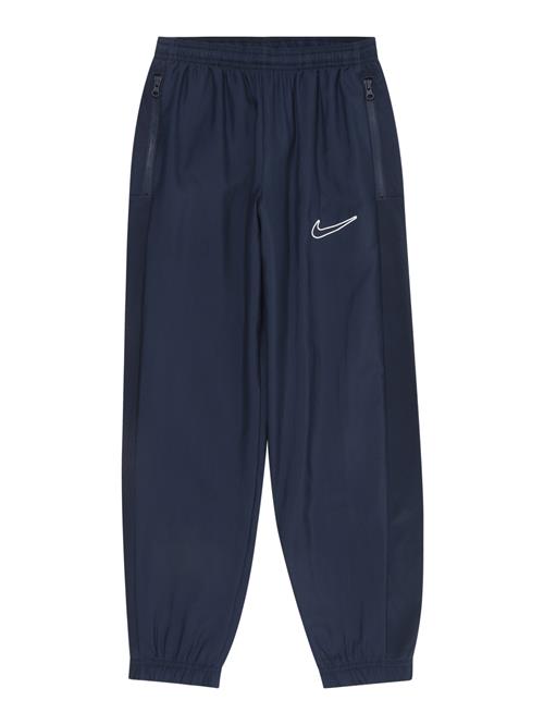 NIKE Sportsbukser  navy / hvid