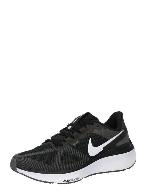 Se NIKE Løbesko 'Air Zoom Structure 25'  sort / hvid ved About You