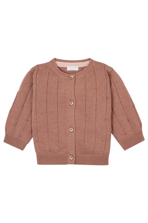 Noppies Cardigan 'Frondes'  rustbrun