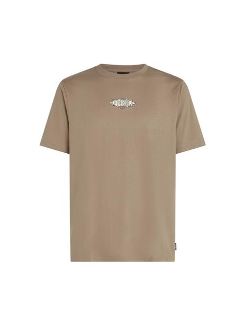 O'NEILL Bluser & t-shirts  cappuccino / grøn / hvid