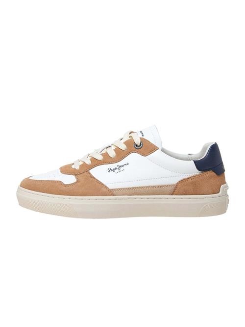 Pepe Jeans Sneaker low 'CAMDEN'  brun / sort / hvid