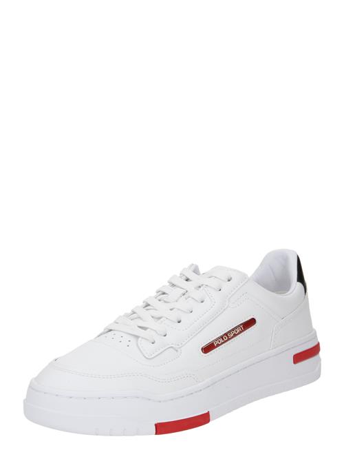 Se Polo Ralph Lauren Sneaker low  rød / sort / hvid ved About You