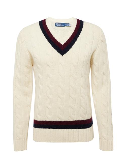 Se Polo Ralph Lauren Pullover  creme / navy / vinrød ved About You