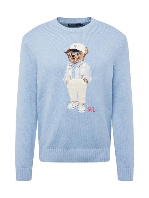 Se Polo Ralph Lauren Pullover  marin / lyseblå / brun / hvid ved About You