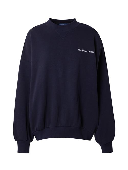 Se Polo Ralph Lauren Sweatshirt  navy / hvid ved About You