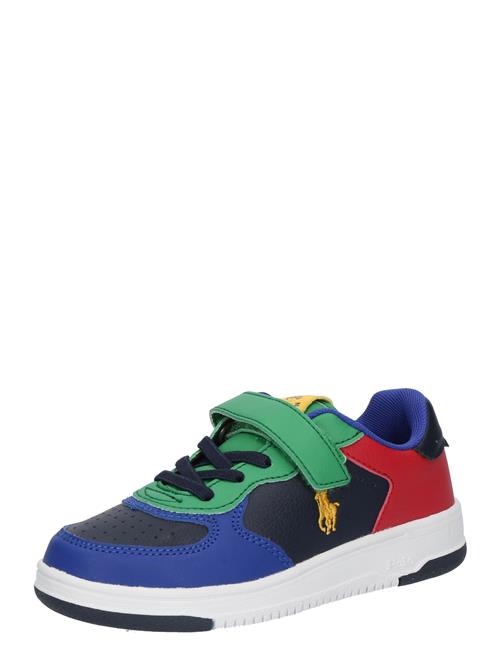 Se Polo Ralph Lauren Sneakers 'MASTERS COURT'  blå / marin / grøn / lys rød ved About You