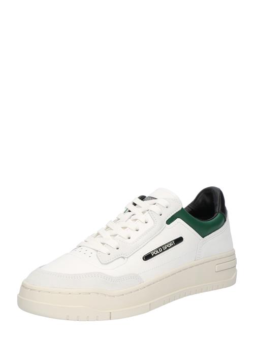 Se Polo Ralph Lauren Sneaker low 'PS 300'  lysegrå / grøn / sort / hvid ved About You