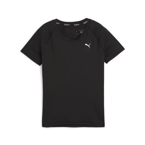 PUMA Funktionsbluse  sort / hvid