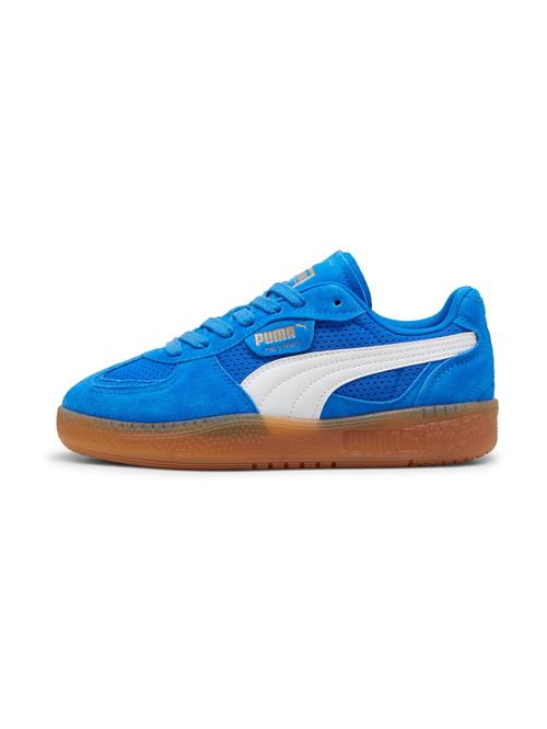 PUMA Sneaker low 'Palermo'  azur / guld / hvid