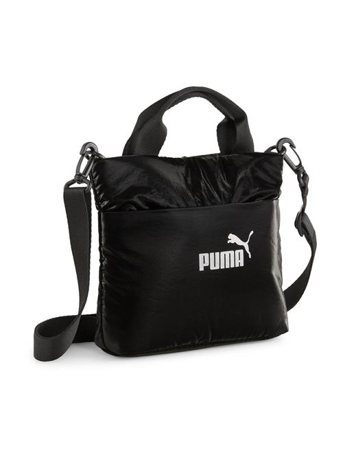 PUMA Håndtaske 'Core Up'  sort / hvid