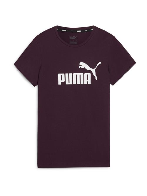 PUMA Funktionsbluse 'Essential'  aubergine / hvid